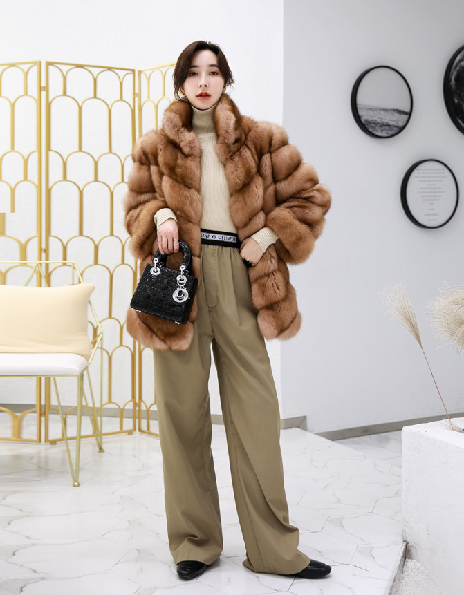 Sable Fur Coat 346-1