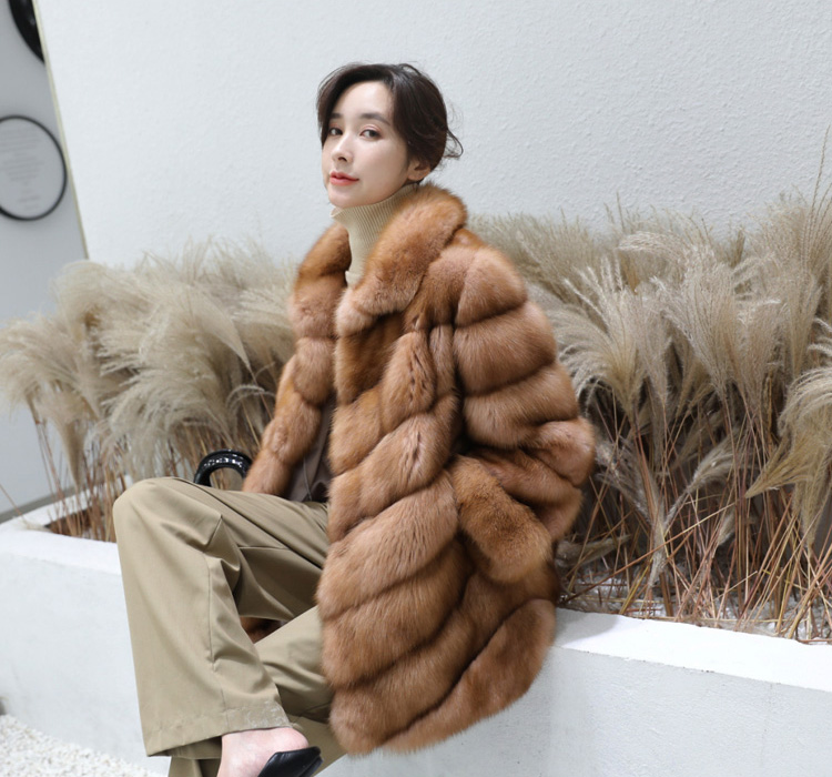 Sable Fur Coat 346-2