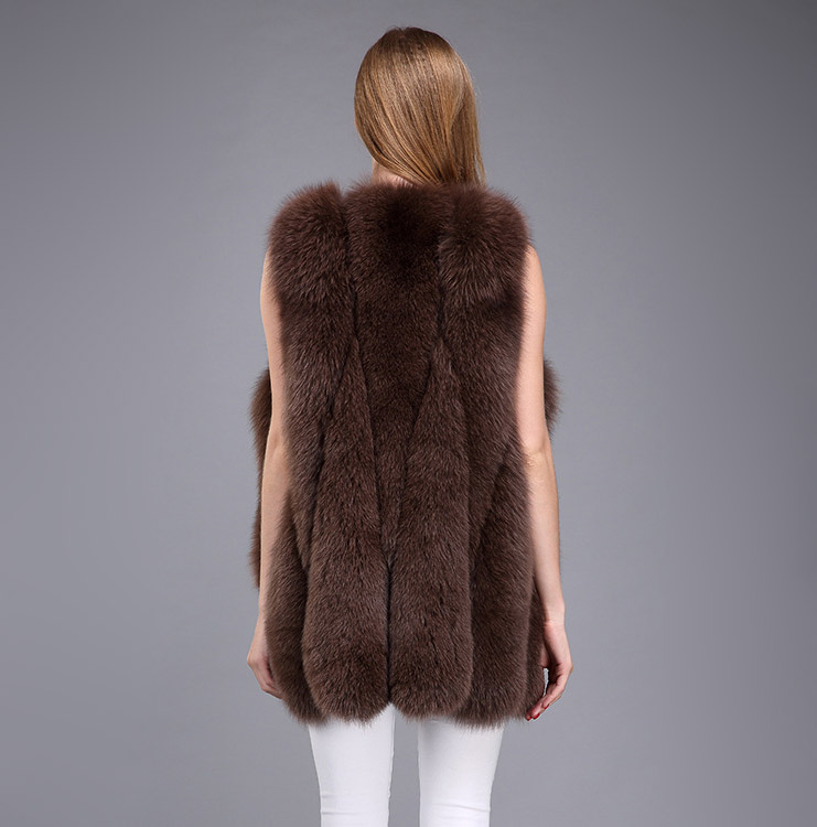 Fox Fur Vest 964 Details 10