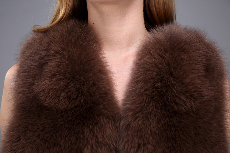 Fox Fur Vest 964 Details 11