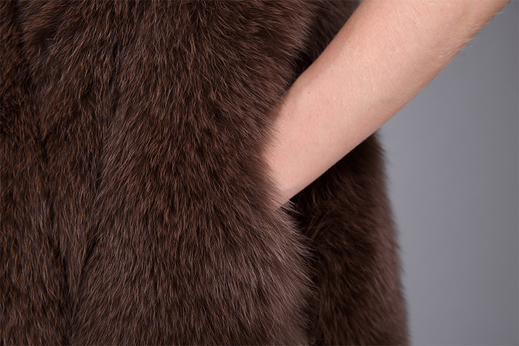 Fox Fur Vest 964 Details 13