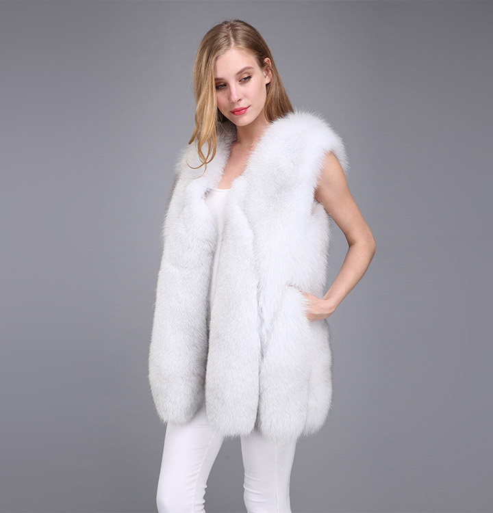 Fox Fur Vest 964 Details 2