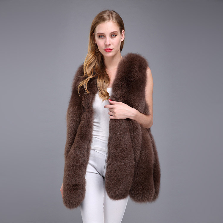 Fox Fur Vest 964 Details 7