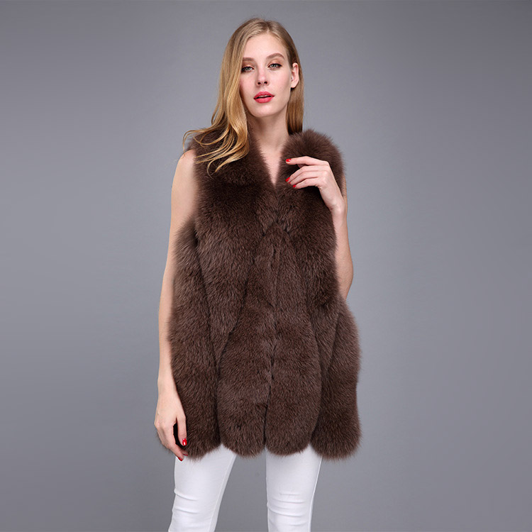 Fox Fur Vest 964 Details 8