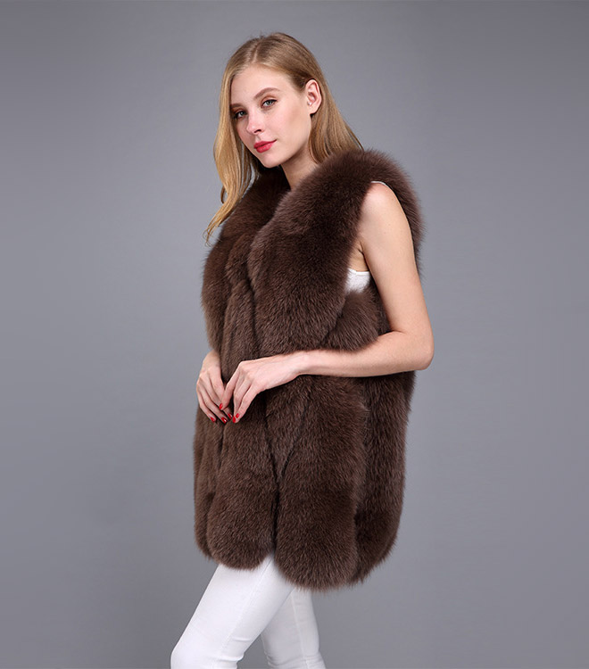 Fox Fur Vest 964 Details 9