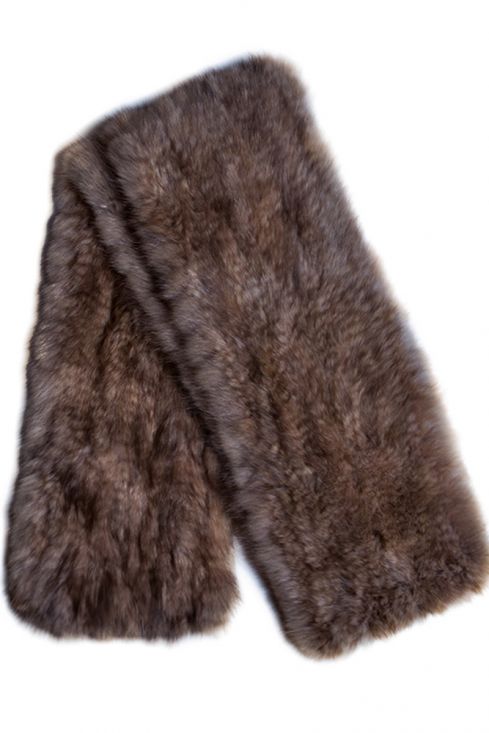 Sable Fur Shawl