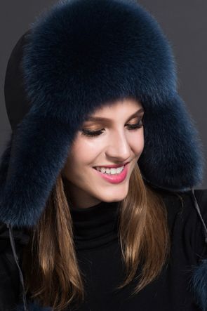 Fox Fur Trapper Hat