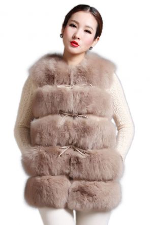 Women's Fox Fur Gilet