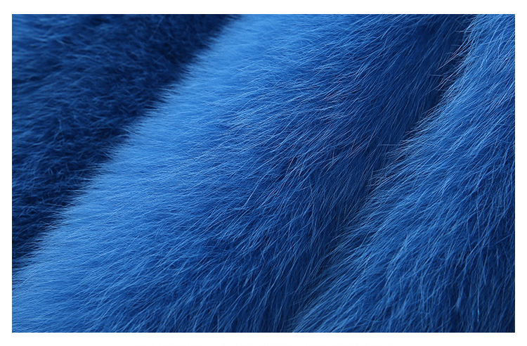 Fox Fur Jacket with Mink Fur Sleeves 0069-5