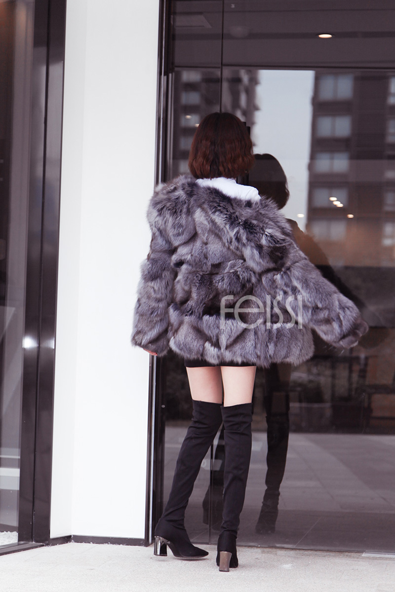 Fox Fur Jacket 0095-5