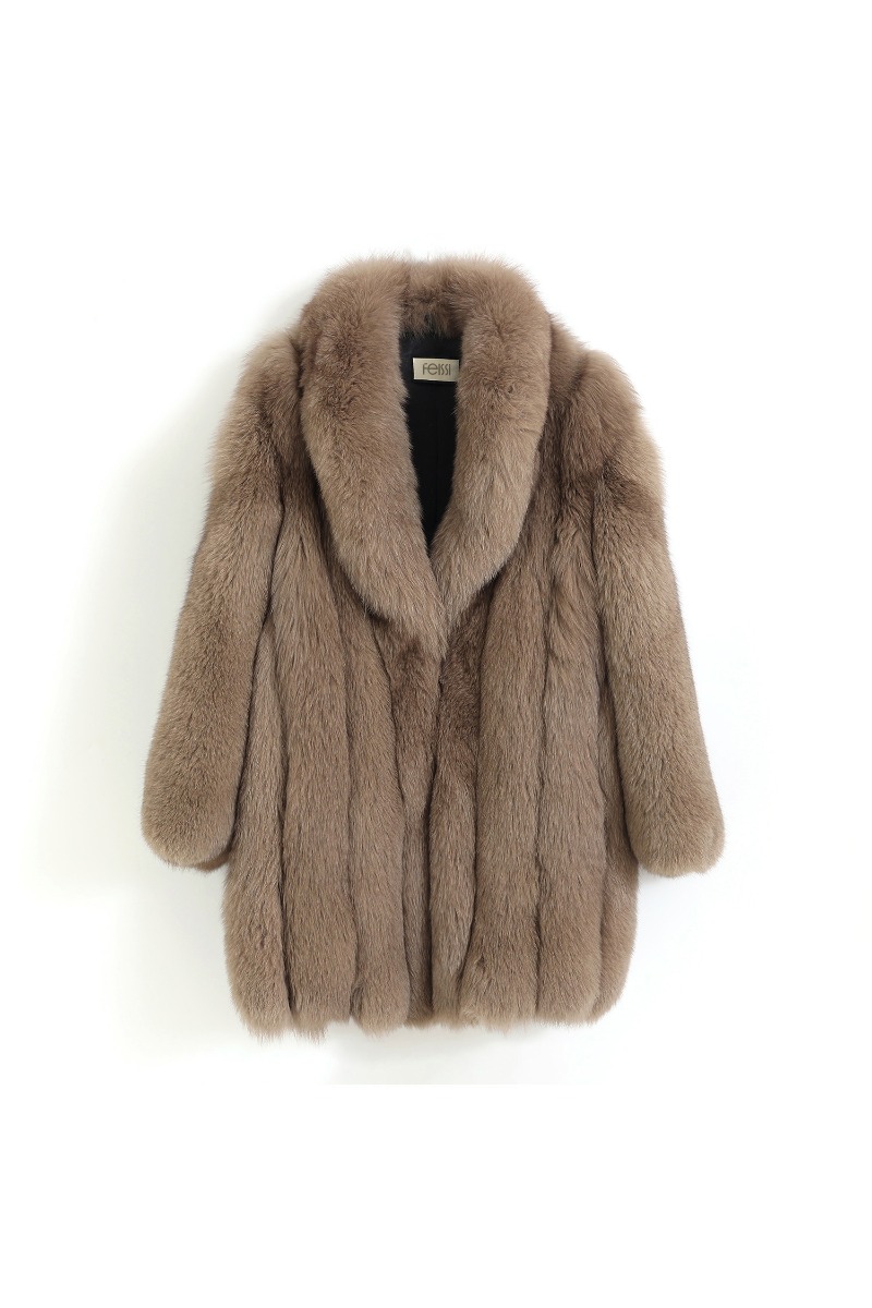 Men's Fox Fur Coat 0242-5