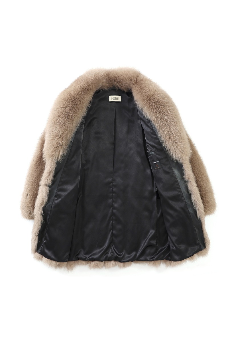 Men's Fox Fur Coat 0242-7