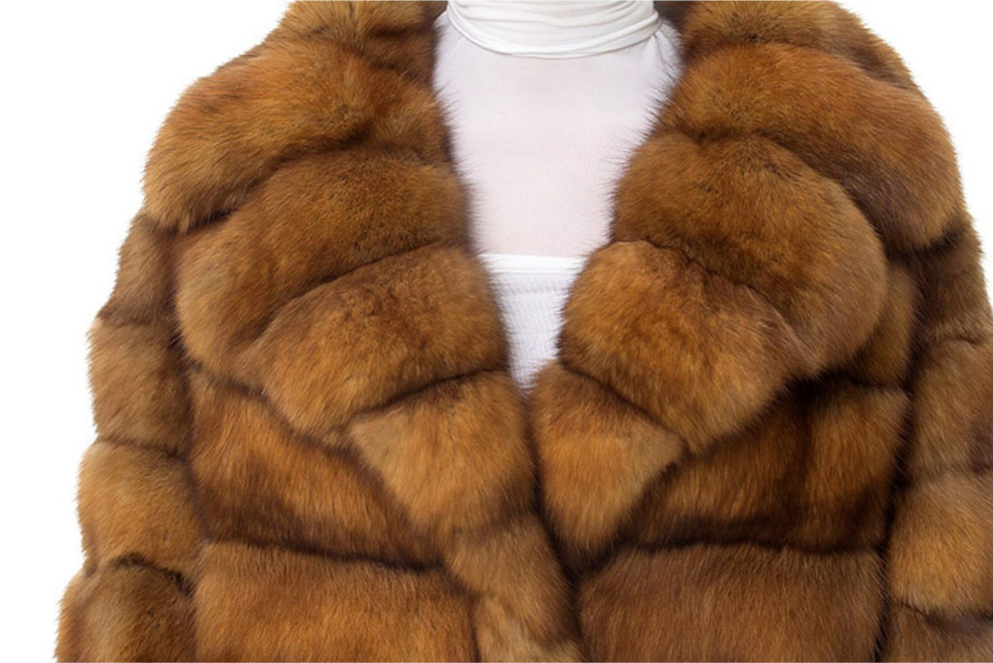 Golden Sable Fur Coat 0259-3