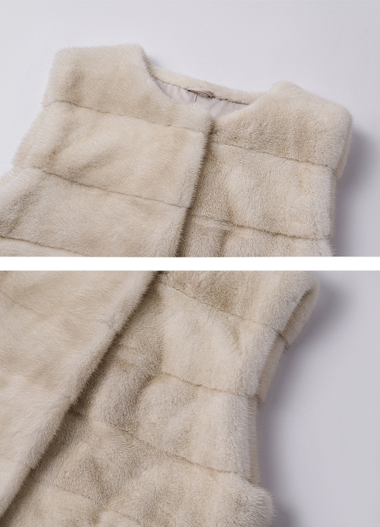 Mink Fur Vest 0287-2