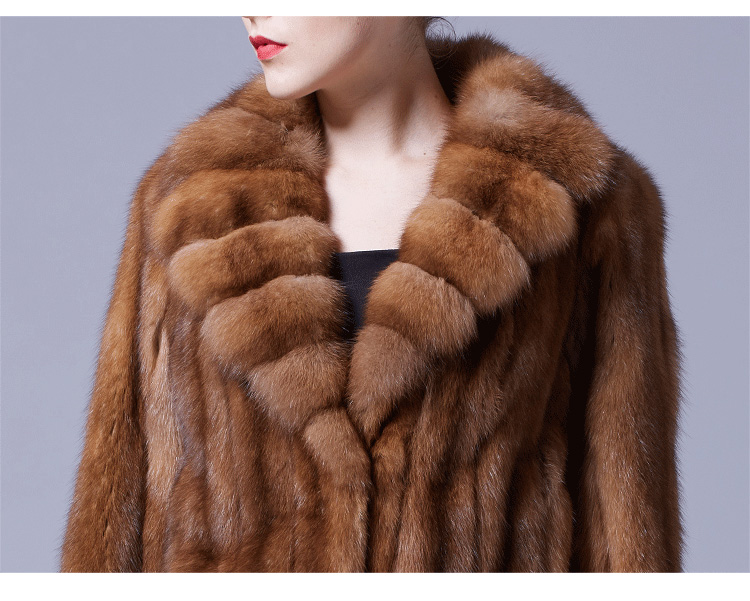Sable Fur Coat 056 Details 1