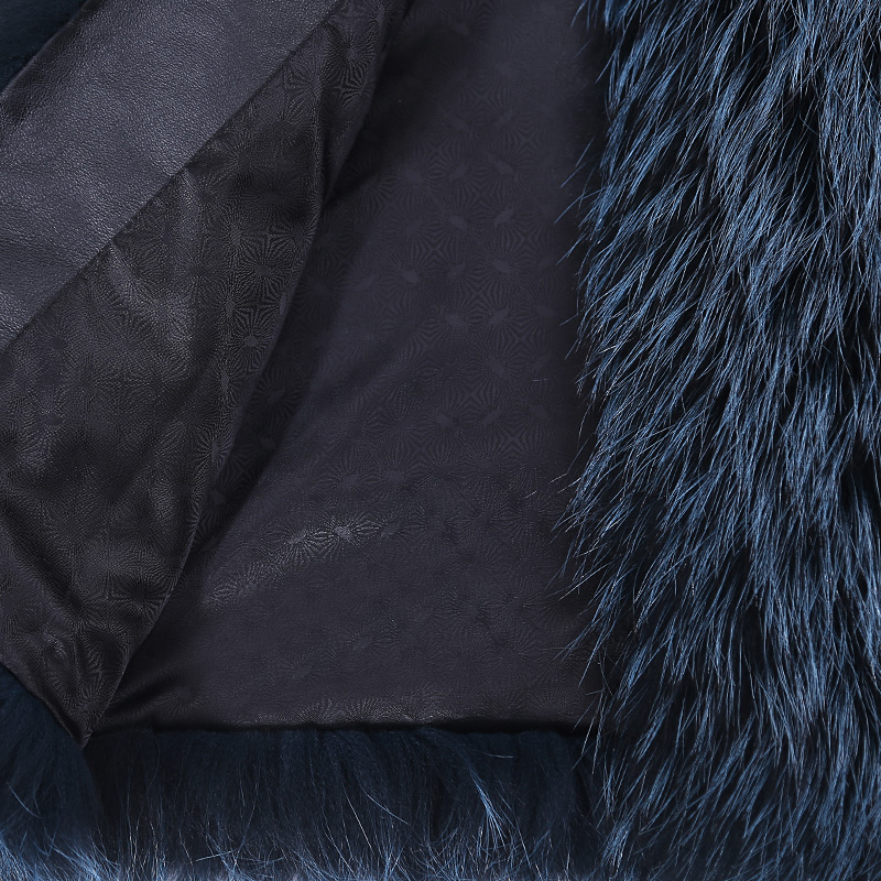 Silver Fox Fur Coat 330-6