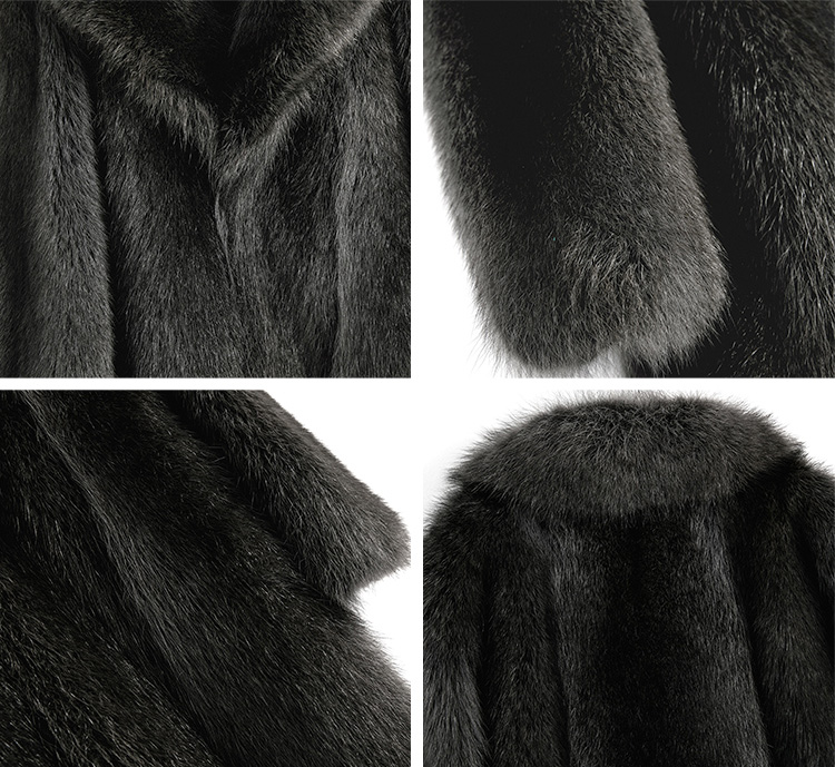 Men's Raccoon Fur Coat 384-4
