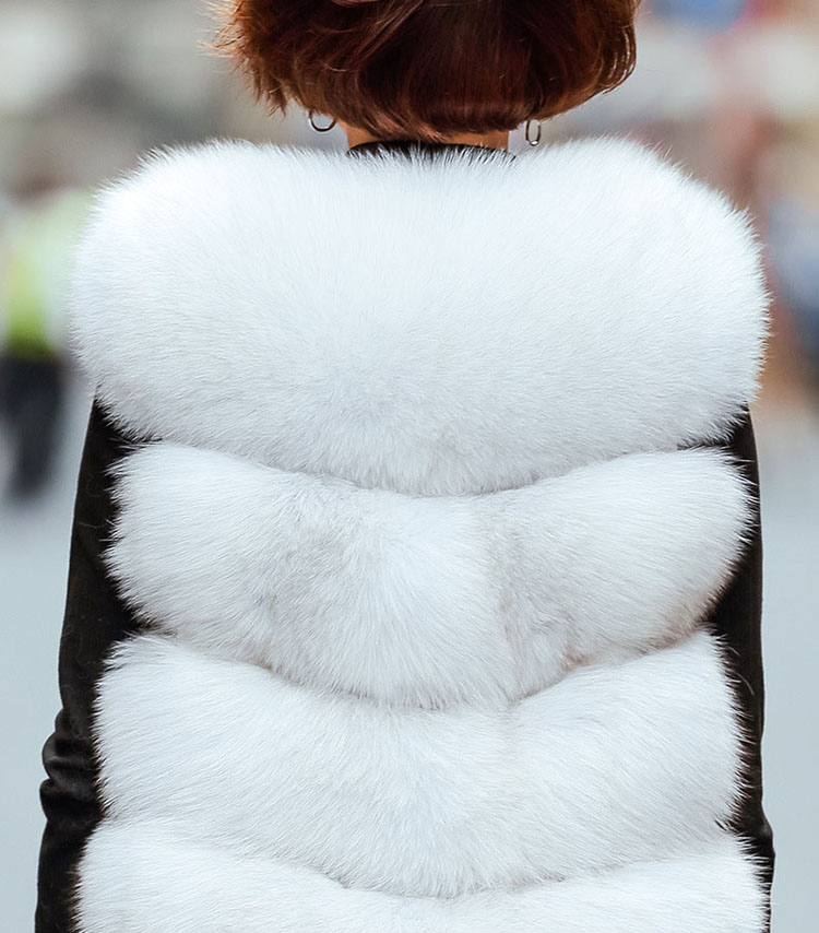 Fox Fur Vest 691 Details 3