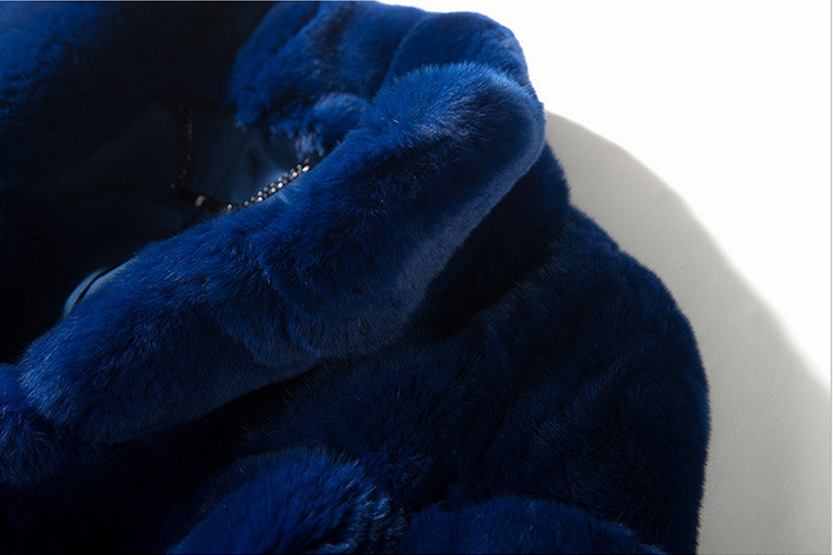 Rex Rabbit Fur Coat 715 Details 2