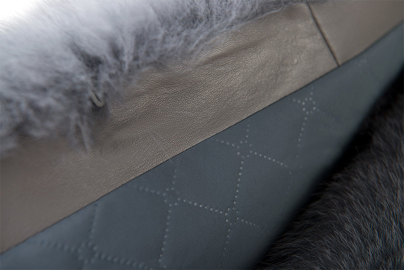 Fox Fur Vest 818 Details 5
