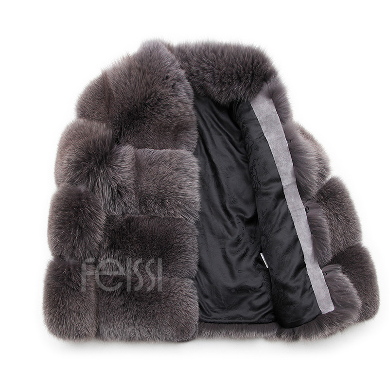 Fox Fur Coat 883b Details 18
