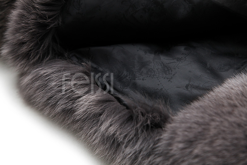 Fox Fur Coat 883b Details 26