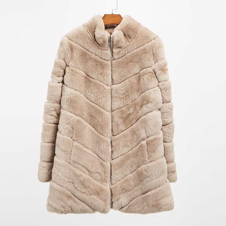 Rex Rabbit Fur Jacket 958 Details 12